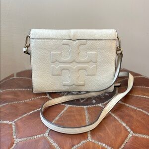 Tory Burch Cream Crossbody Bag